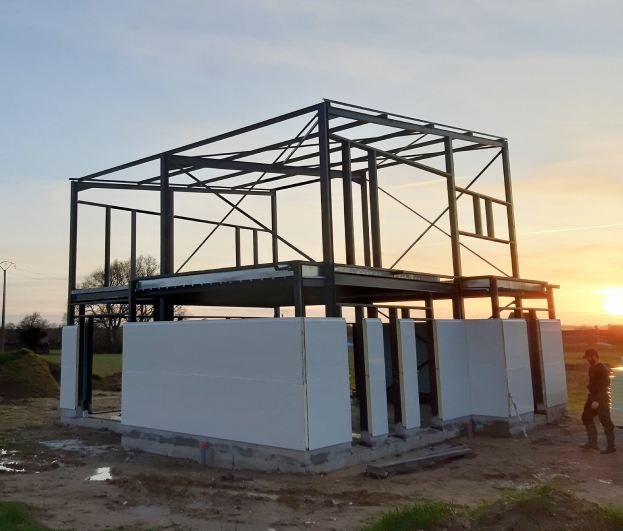 maison ossature métallique